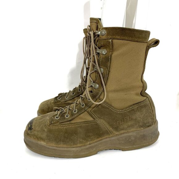 Belleville Other - Belleville 330 COY ST Steel Toe Wide Combat Boots Reg Desert Tan Military SZ 9 W
